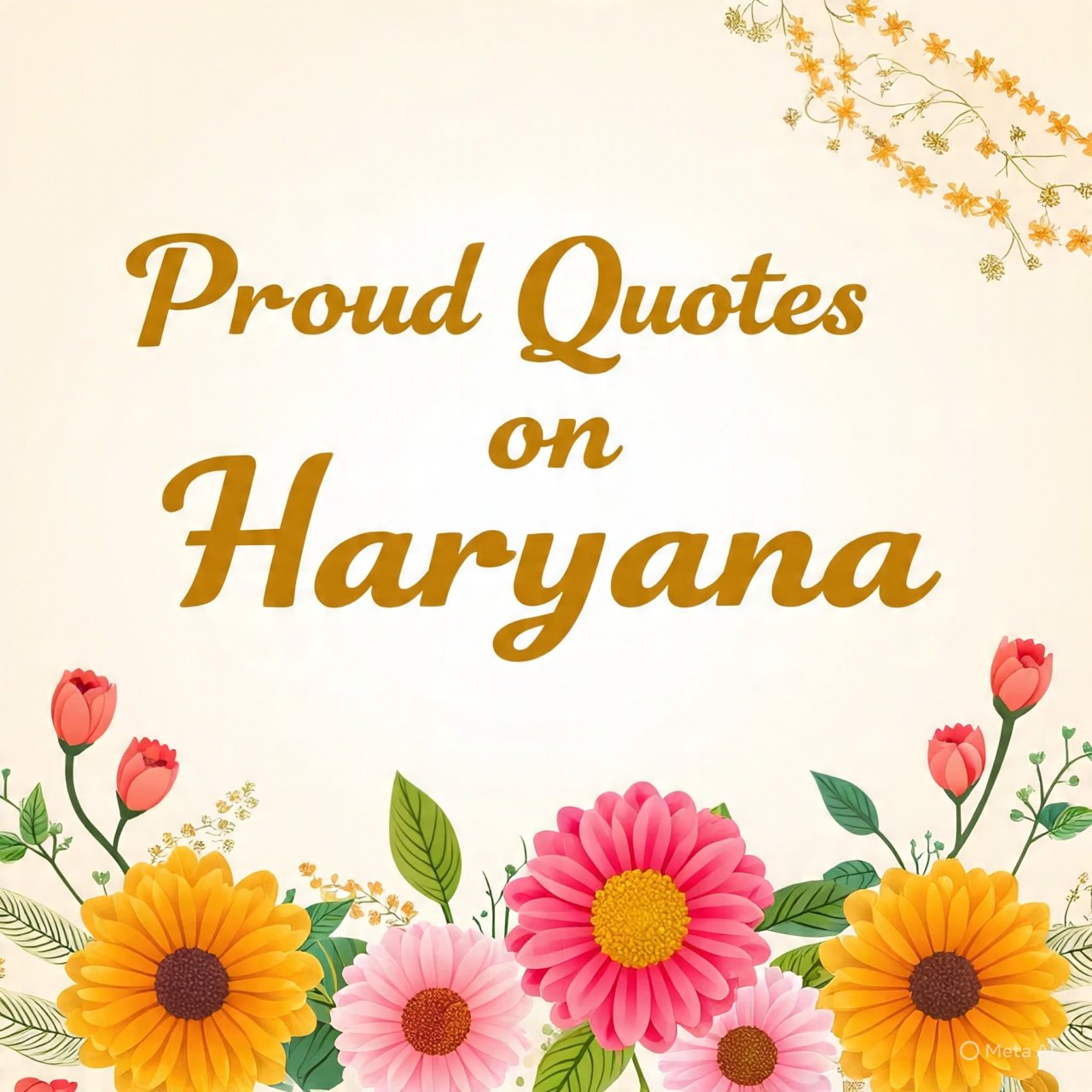 "Proud Quotes on Haryana