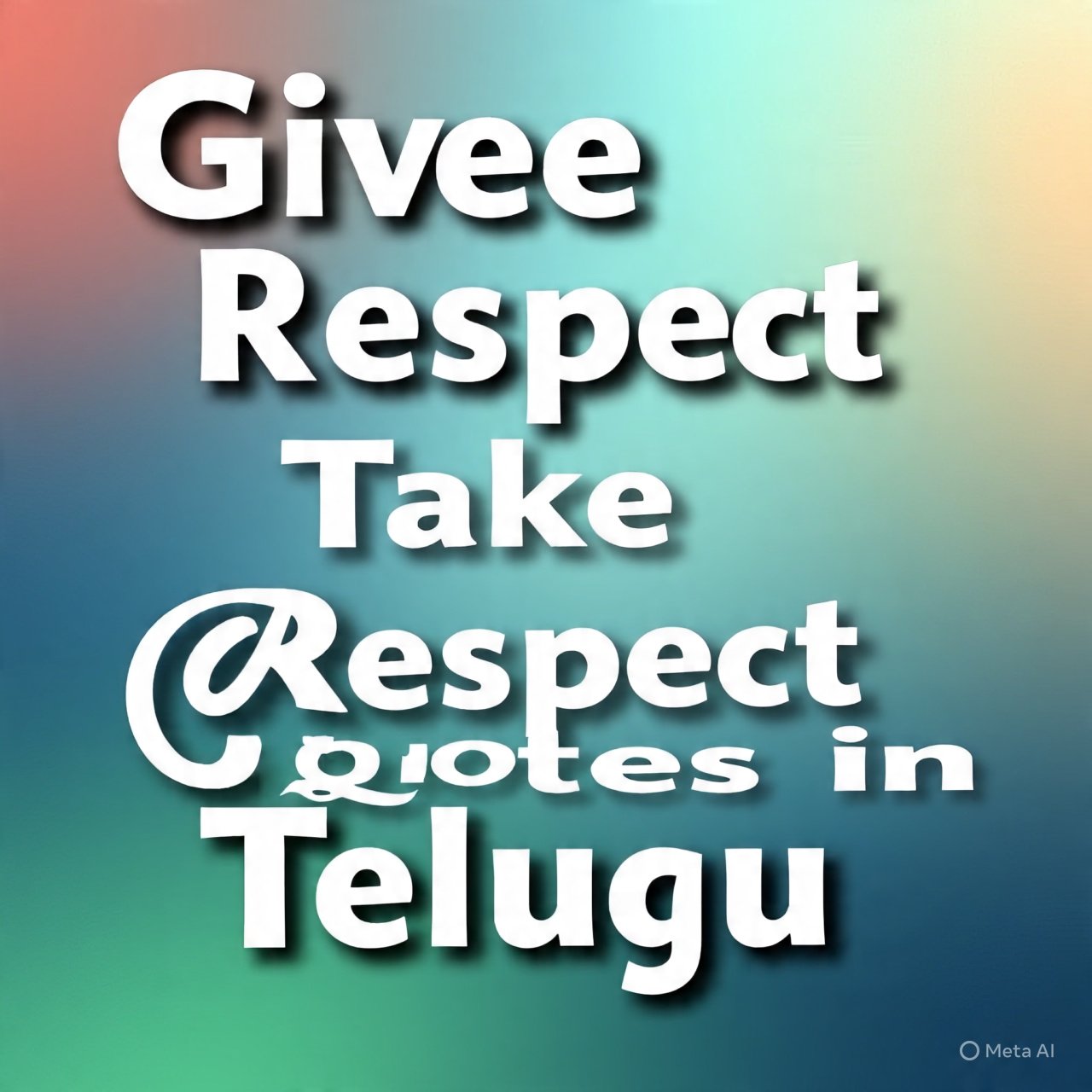 Give Respect Take Respect Quotes in Telugu