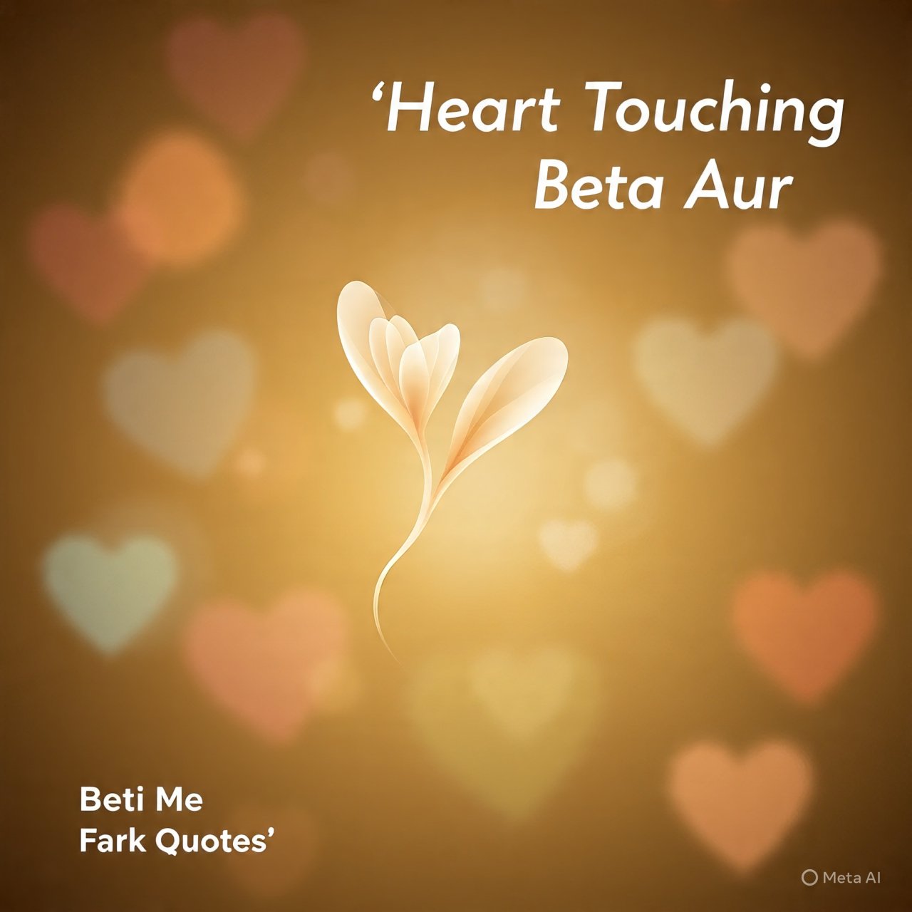 Heart Touching Beta Aur Beti Me Fark Quotes