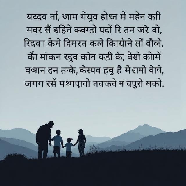 family responsibility quotes hindi
